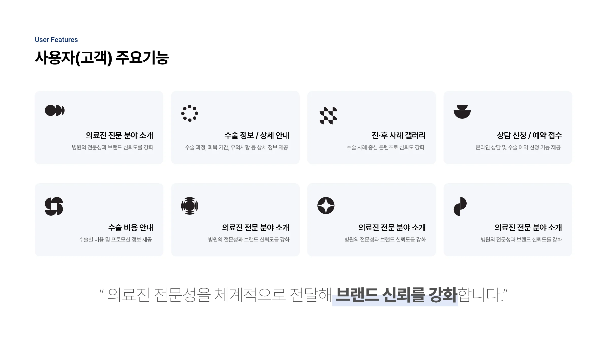 성형외과 통합 웹 플랫폼 구축 4페이지